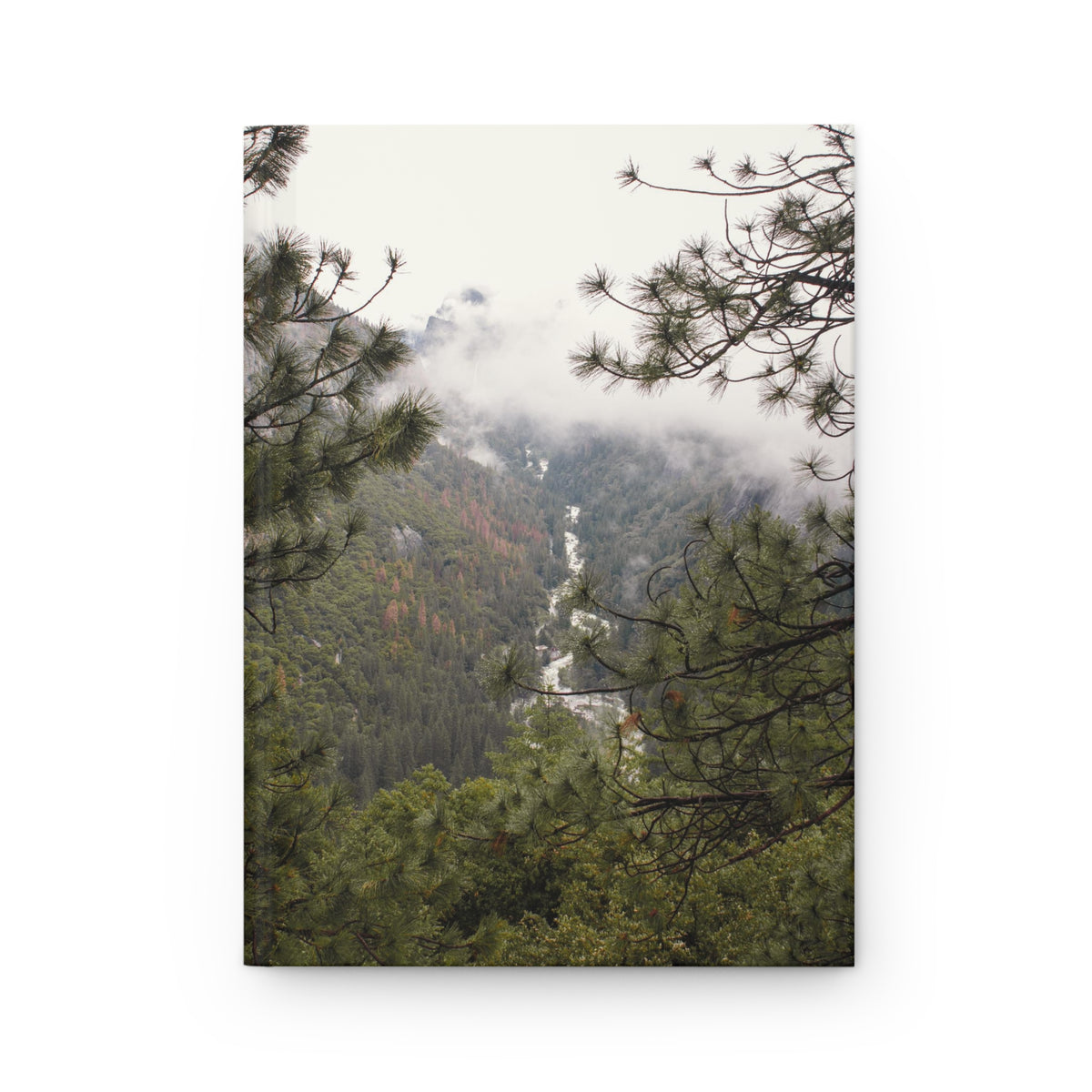 Yosemite Valley Hardcover Journal - Ruled Line or Blank