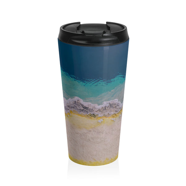 Yellowstone Geyser II Stainless Steel Travel Mug | Lost Kat Photography