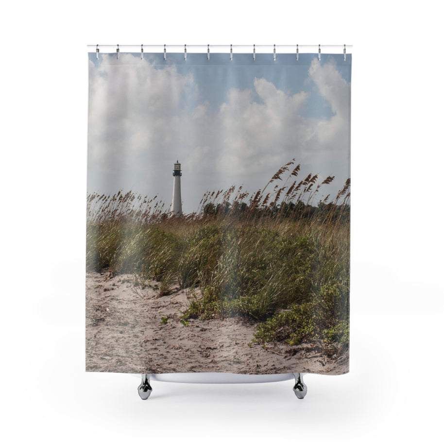 Duschvorhang Florida-Leuchtturm 180x188 cm