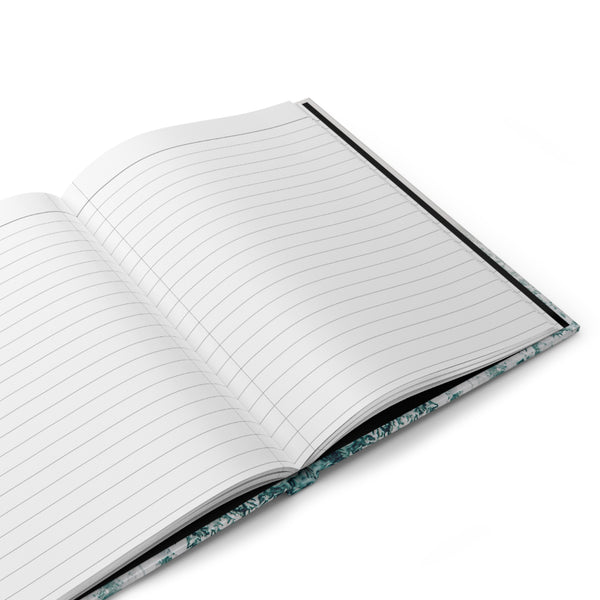 Winter Forest Spiral Notebook — Snowy Pine Ruled Journal