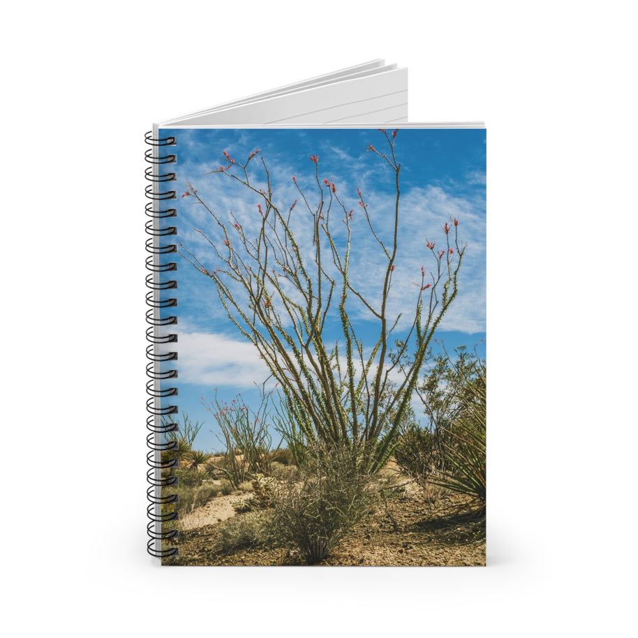 Foggy Forest Notizbuch – Spiral- oder Hardcover, liniert