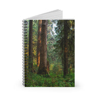 Olympic Rainforest Spiral Notebook - Ruled Line