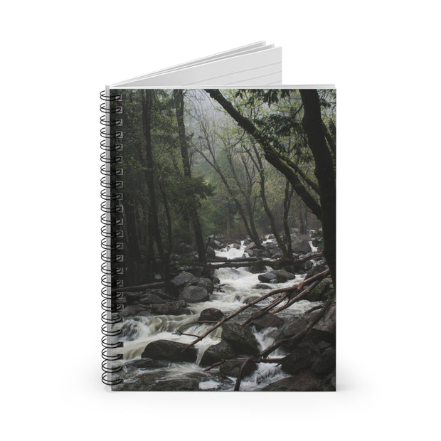 Yosemite Forest Stream Spiral Notebook - Ruled Line