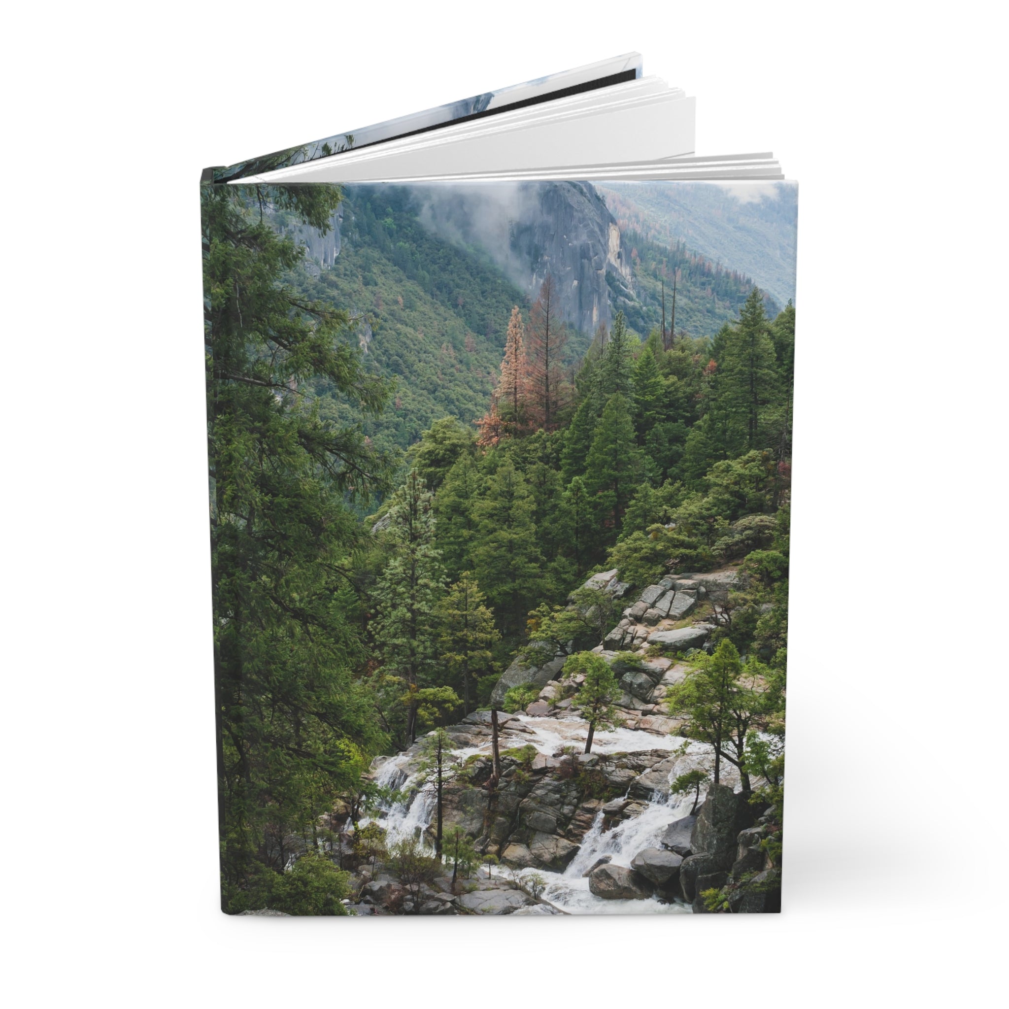 Yosemite Overlook Hardcover Journal, California National Park - Ruled Line or Blank