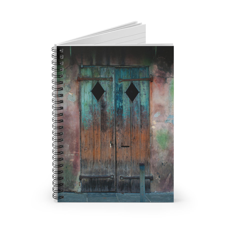 Foggy Forest Notizbuch – Spiral- oder Hardcover, liniert