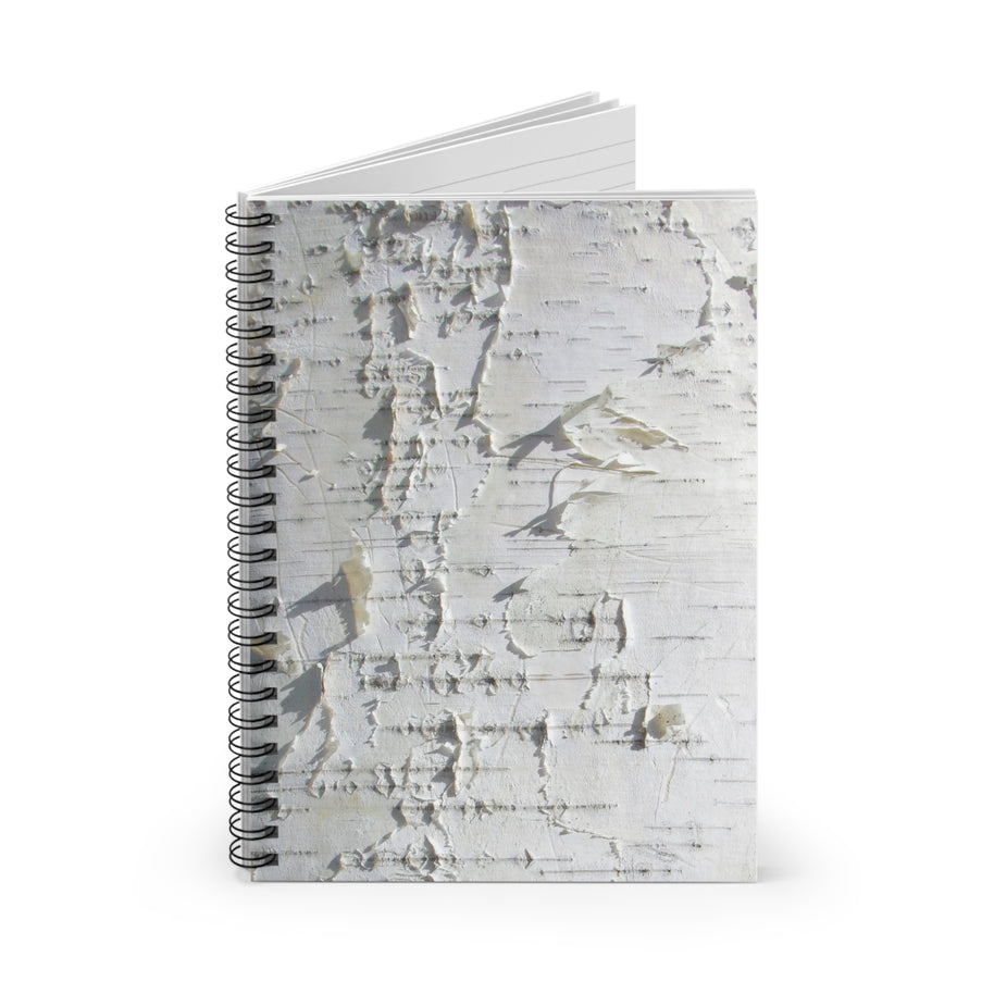 Foggy Forest Notizbuch – Spiral- oder Hardcover, liniert