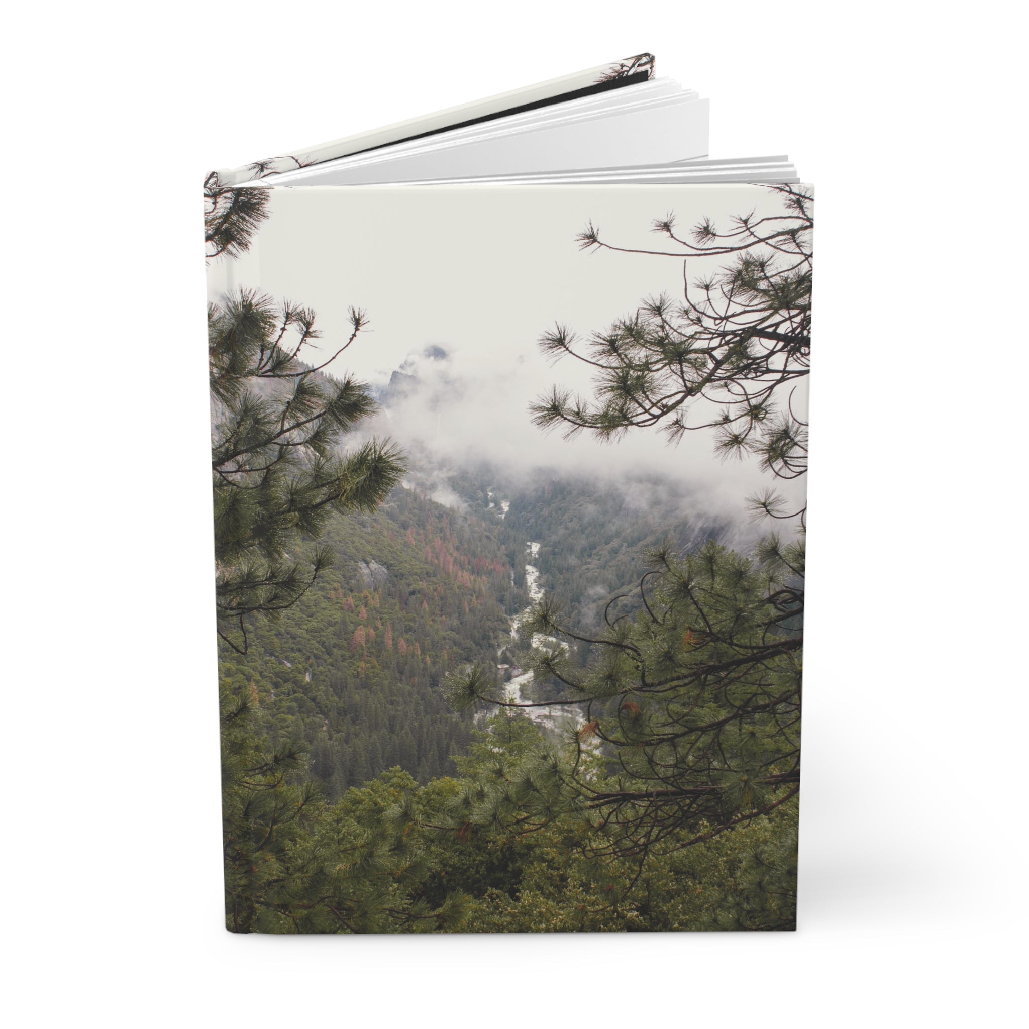 Yosemite Valley Hardcover Journal - Ruled Line or Blank