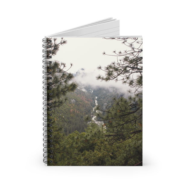 Yosemite Valley Spiral Notebook, California  - Ruled Line