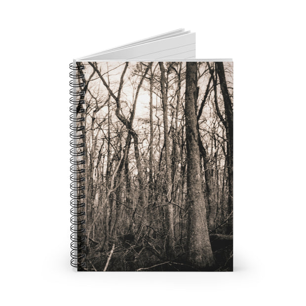Cypress Forest Spiral Journal - Ruled Line