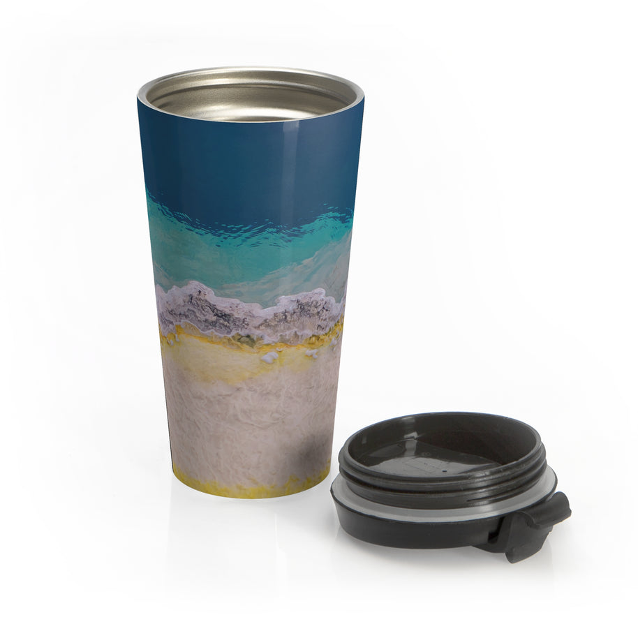 Yellowstone Geyser II Stainless Steel Travel Mug | Lost Kat Photography