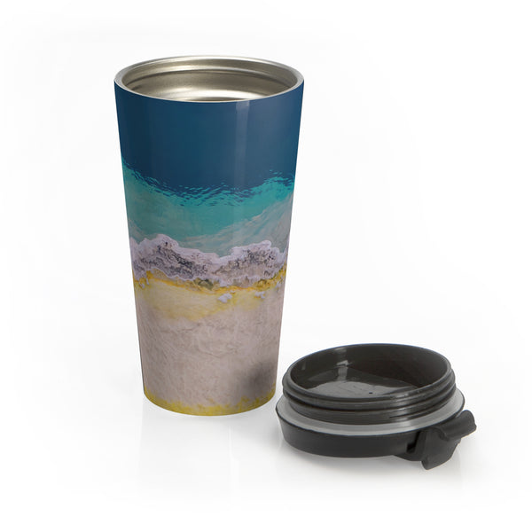 Yellowstone Geyser II Stainless Steel Travel Mug | Lost Kat Photography