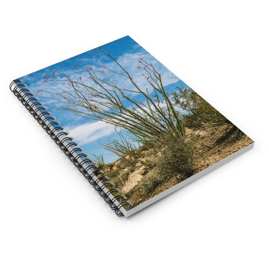 Foggy Forest Notizbuch – Spiral- oder Hardcover, liniert
