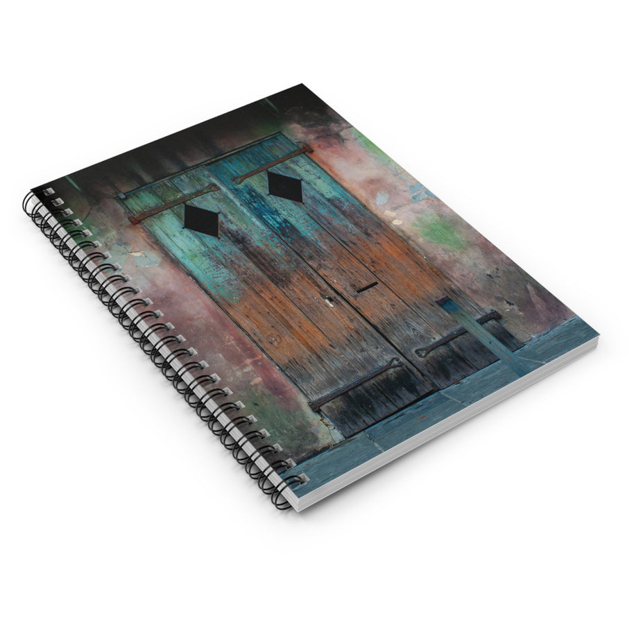 Foggy Forest Notizbuch – Spiral- oder Hardcover, liniert