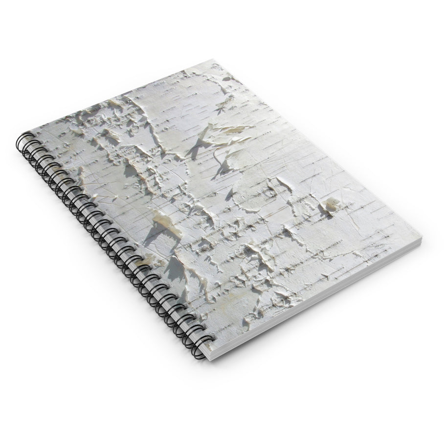 Foggy Forest Notizbuch – Spiral- oder Hardcover, liniert
