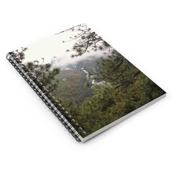Yosemite Valley Spiral Notebook, California Travel Journal