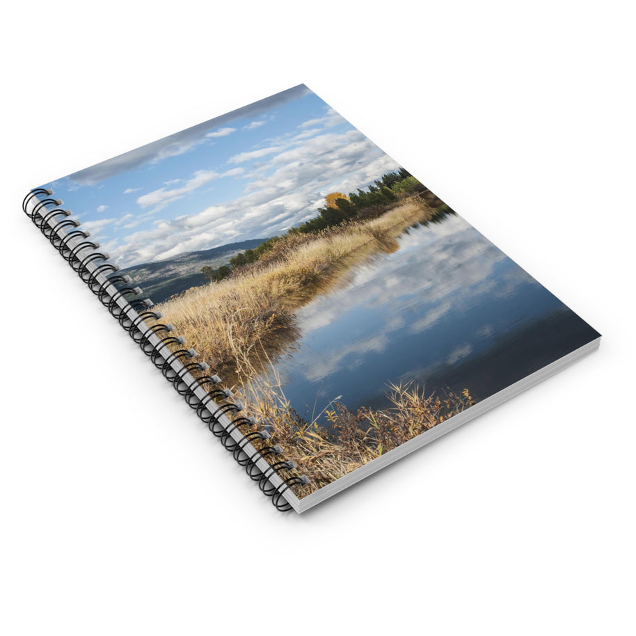 Spiralnotizbuch Autumn Pond – liniert
