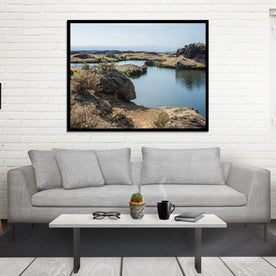 Scablands Pond Photography Print, Columbia River, Pacific Northwest