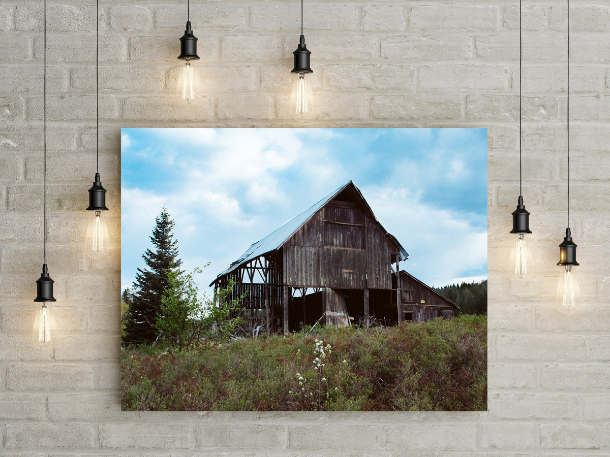 Abandoned Barn Rustic Farm Photography Washington