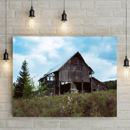 Abandoned Barn Rustic Farm Photography Washington