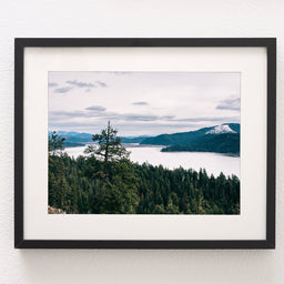 Heyburn State Park Photo Print, Idaho Lake, Forest, Mountain Wall Art