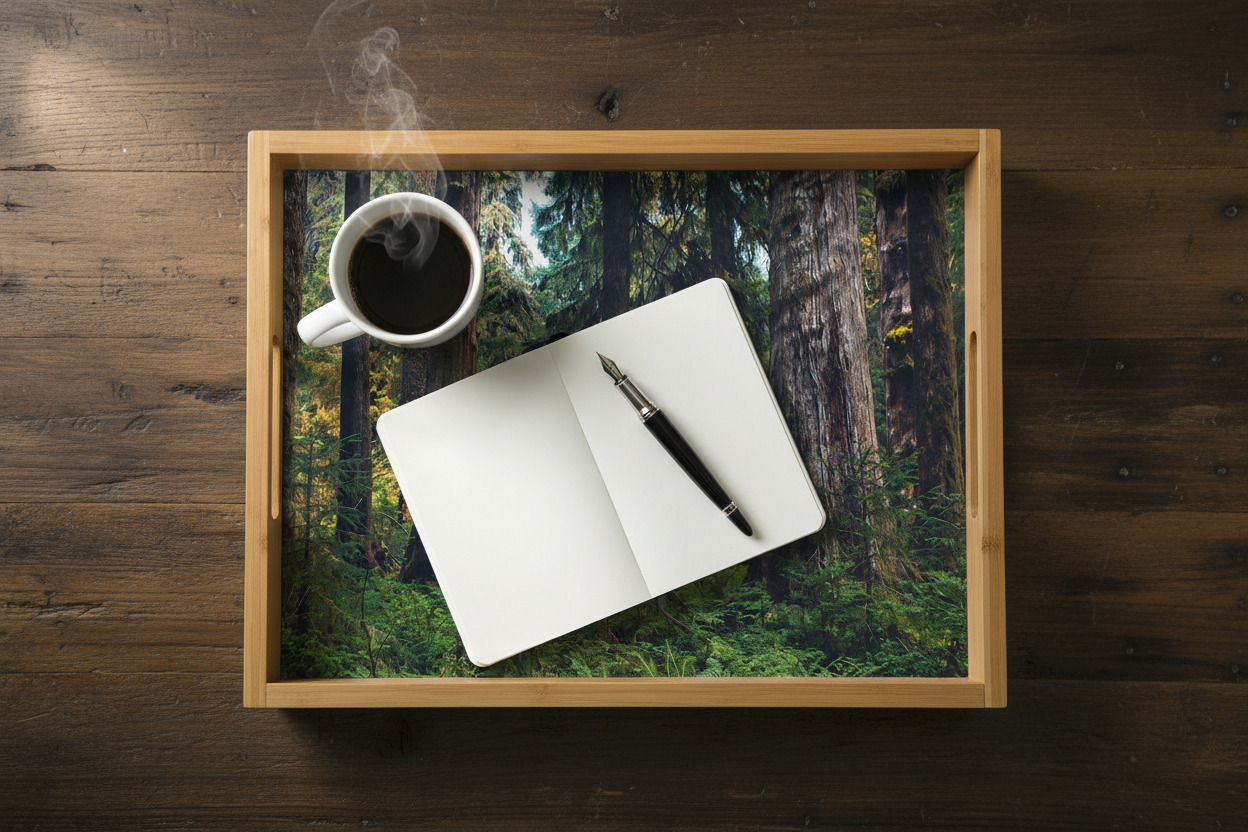 Bamboo Coffee Styled