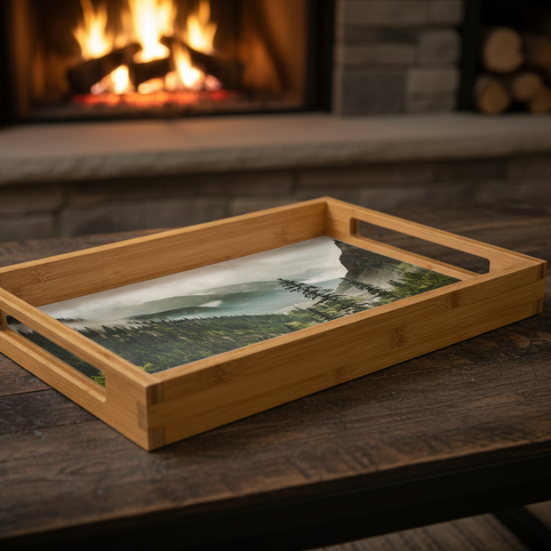 Bamboo Tray Angled