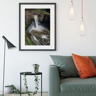 Palouse Falls Photo Print, Washington Photography, Scenic Nature Decor, Rainbow Waterfall Wall Art