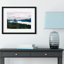Heyburn State Park Photo Print, Idaho Lake, Forest, Mountain Wall Art