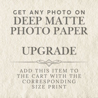 Photograph Add-On, Deep Matte Paper - Black and White Only