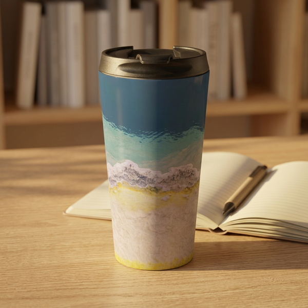 Yellowstone Geyser II Stainless Steel Travel Mug | Lost Kat Photography