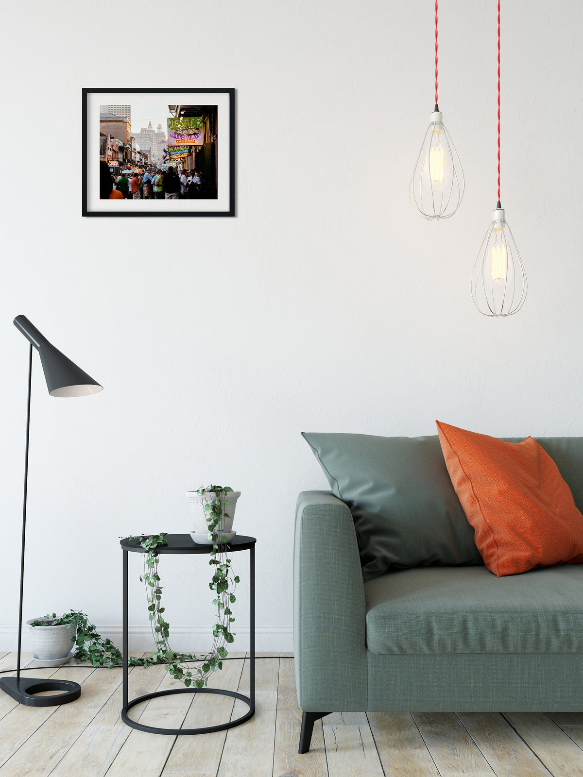 Bourbon Street New Orleans Photo Print, French Quarter Wall Art