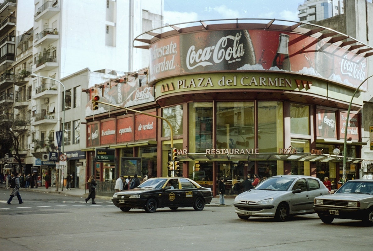 Buenos Aires Photography Print, Plaza Carmen Urban Wall Art