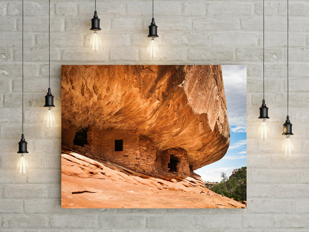 Cliff House Photography Print, Native American Decor, Southwest Wall Art, Anasazi, Navajo Ute Archeology
