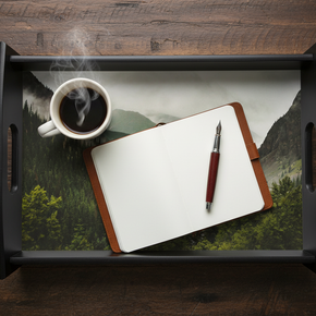 Espresso Tray Coffee Flat Lay