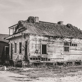 New Orleans House Photo Print, Abandoned Home, NoLa