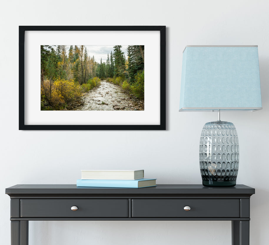 Colorado River in Autumn Nature Photo Print - Photography