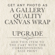 Photography Add-on - Gallery Quality Canvas Wrap
