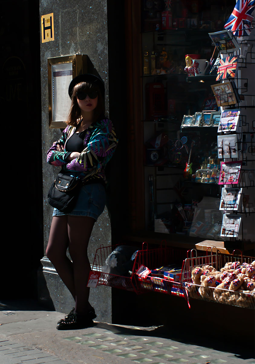 London Street Photography, Punk Rock Photography Print