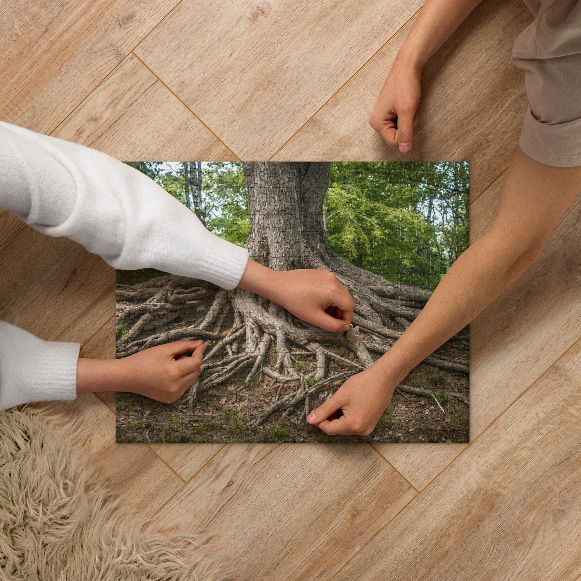Tree Roots of Life Jigsaw puzzle - 520 pieces