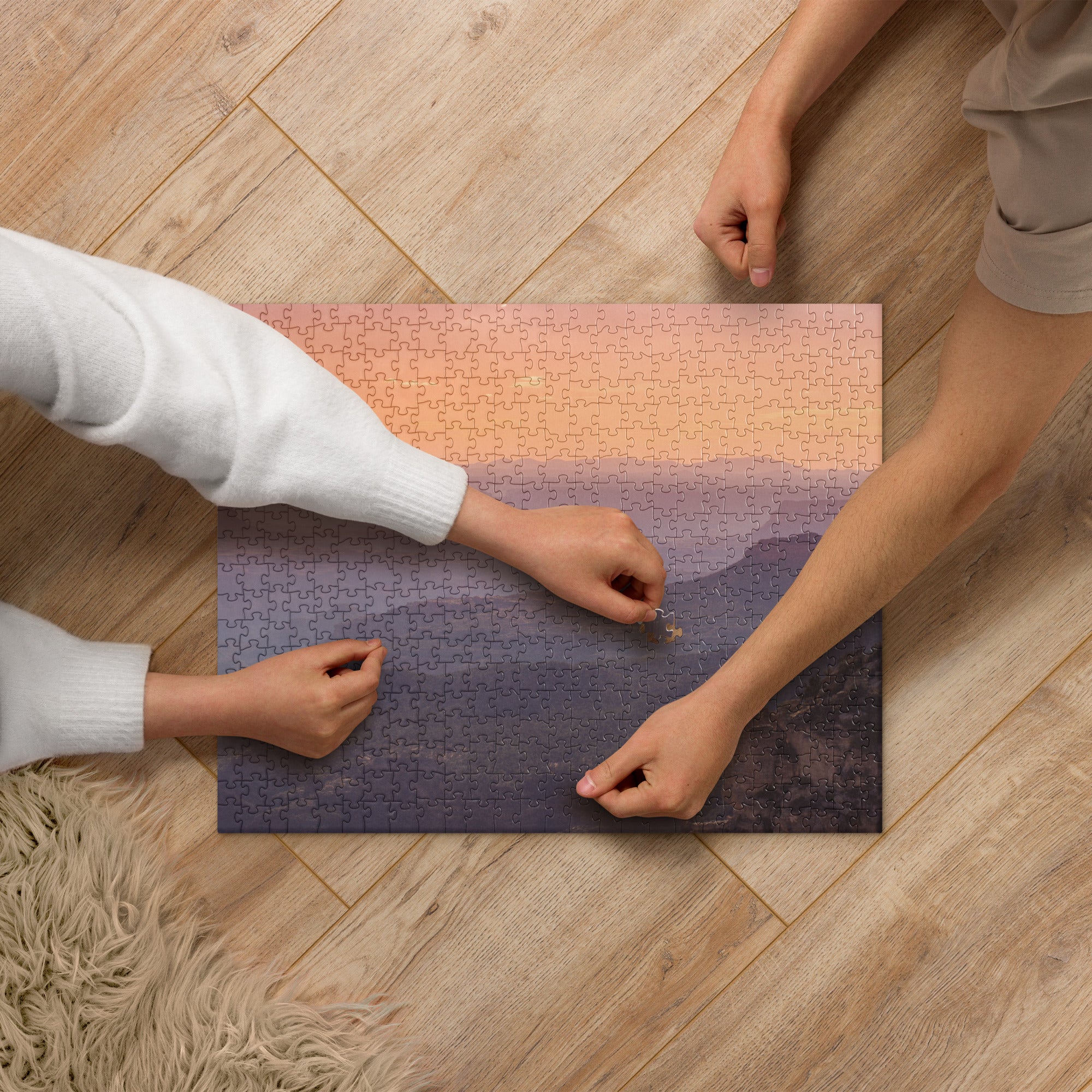 Grand Canyon Sunset Jigsaw puzzle - 520 pieces