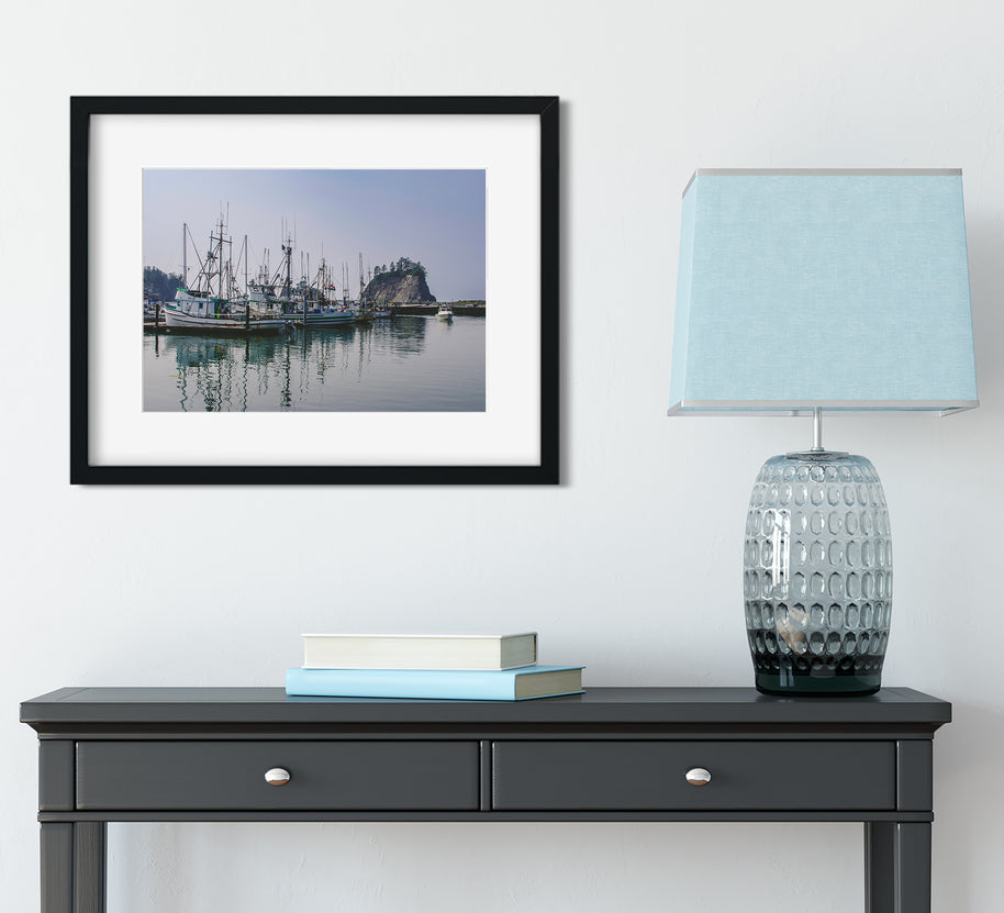 La Push Marina Photography Print | Olympic National Forest