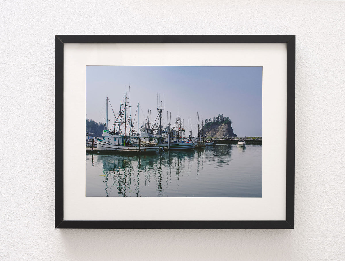 La Push Marina Photography Print | Olympic National Forest