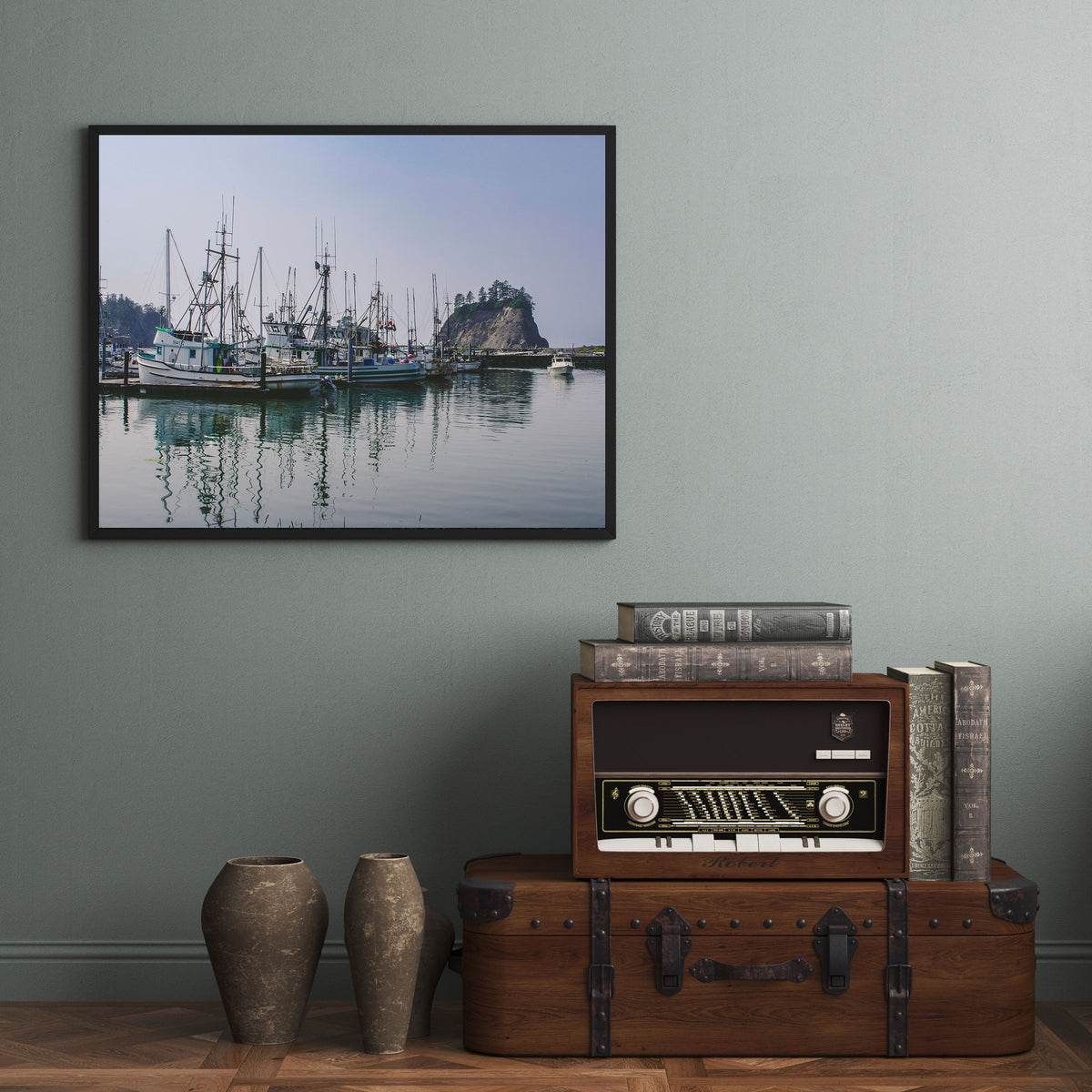 La Push Marina Photography Print | Olympic National Forest
