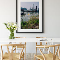 Wildflower Marina Photography Print | La Push Washington