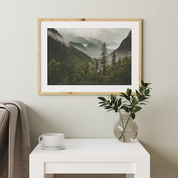 Colorado Mountain Valley Photo Print Nature Photography