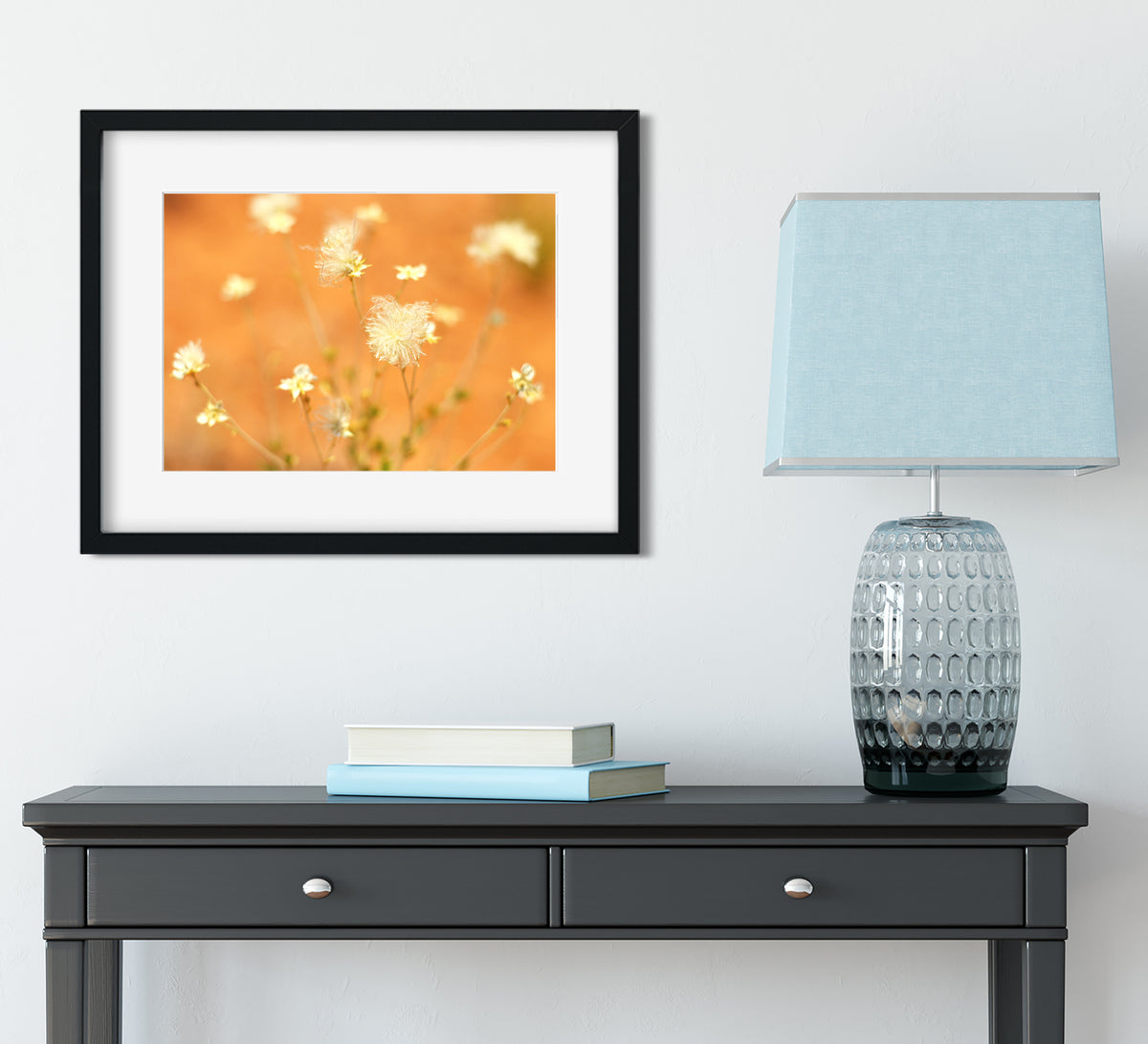 Floral Wall Art, Desert Flower Fine Art Photography Print