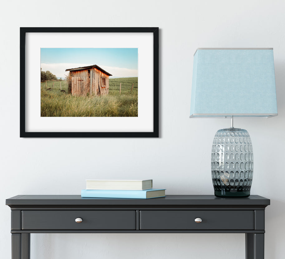 Montana Pumpenhaus, Rustikaler Fotodruck