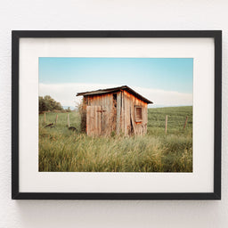 Montana Pump House, Rustic Photography Print