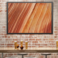 Orange Sandstone Canyon Wall Art | Arizona Fine Art Photography