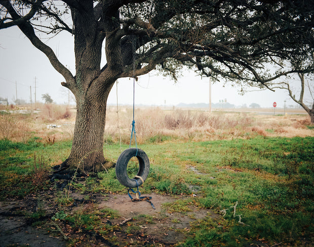 Haunted Tire Swing, Southern Louisiana Photography Print